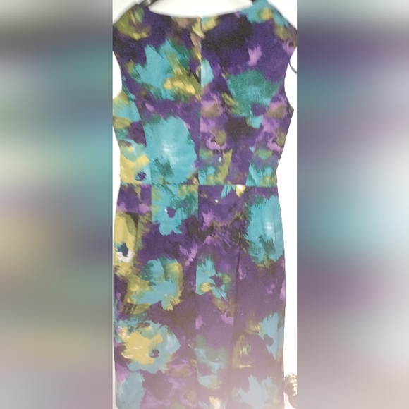 AGB Water color print party dress NWOT - Picture 4 of 6